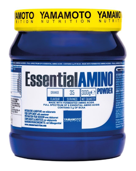 Yamamoto Nutrition Essential Amino Powder, Orange - 300g