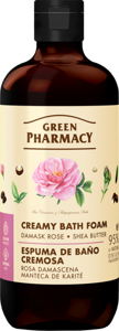 Green Pharmacy Kremowa Pianka do Kąpieli Róża Damasceńska i Masło Shea 500ml