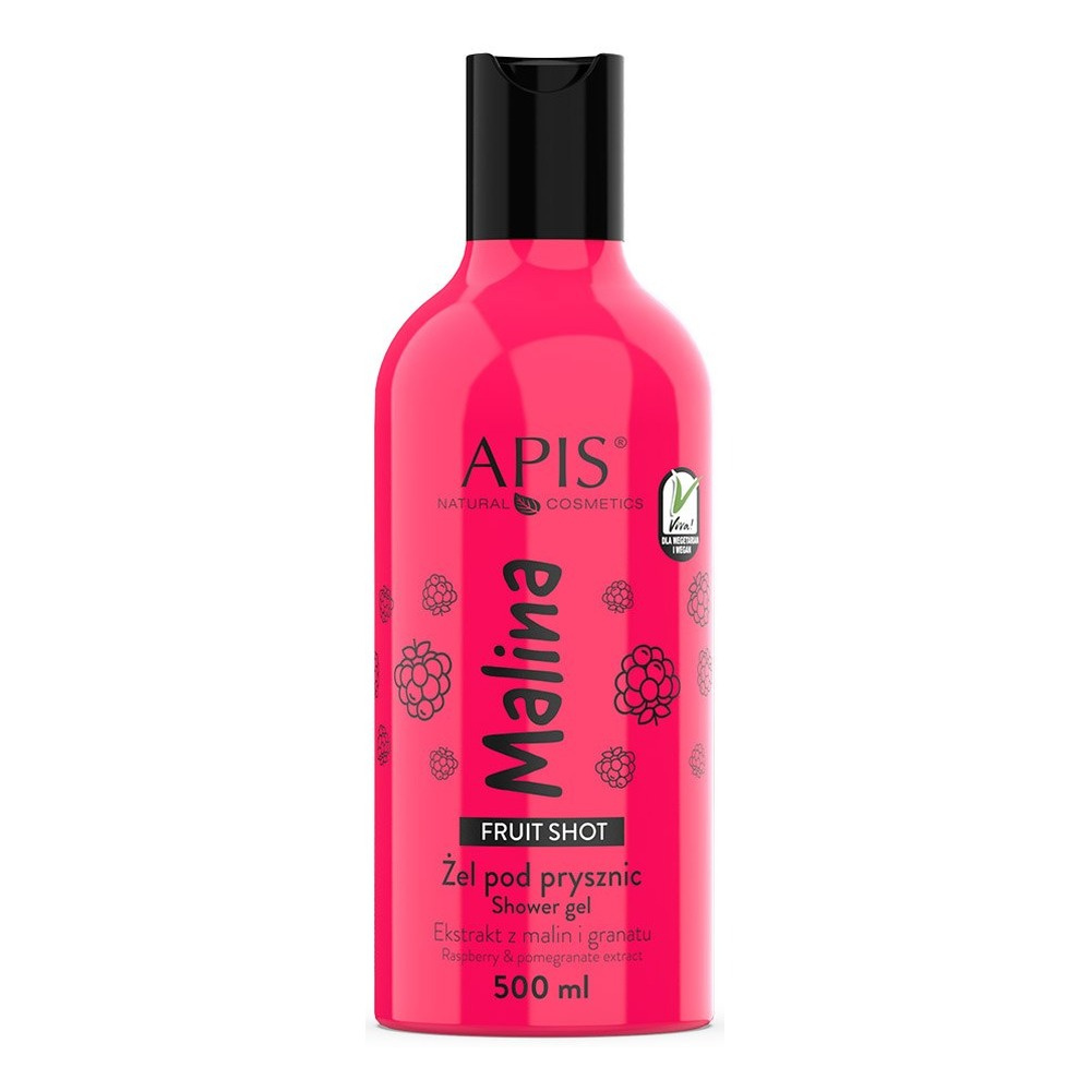 Apis Fruit Shot Żel Pod Prysznic Malina 500ml