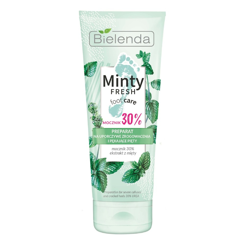 Bielenda Minty Fresh Foot Care Preparat na Uporczywe Zrogowacenia i Pękające Pięty 75ml