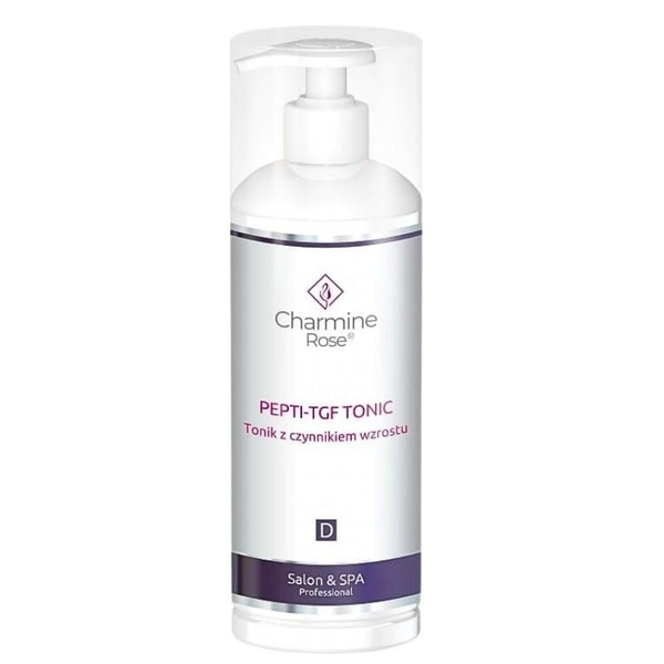 Charmine Rose Tonik z Czynnikiem Wzrostu TGF Zaawansowana Pielęgnacja Przeciwstarzeniowa 200ml