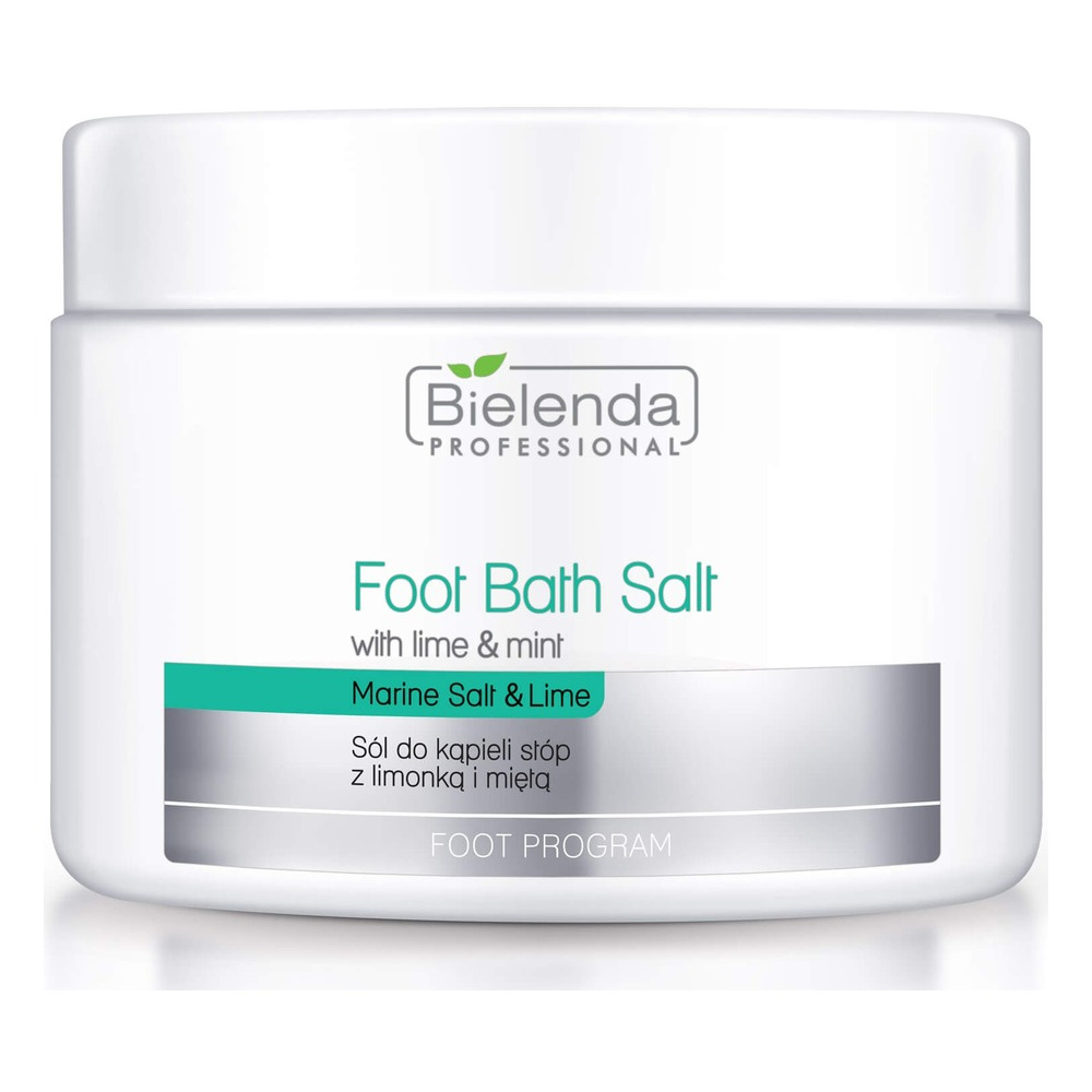Bielenda Professional Foot Program Sól do Kąpieli Stóp Limonka i Mięta 600g