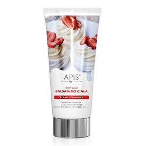 Apis Kremowy Balsam do Ciała Truskawka z Olejkiem Jojoba Masłem Shea i Ekstraktem z Truskawki 200ml