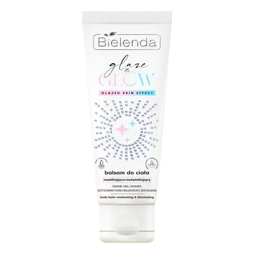 Bielenda Glaze & Glow Nawilżający i Rozświetlający Balsam do Ciała 200ml