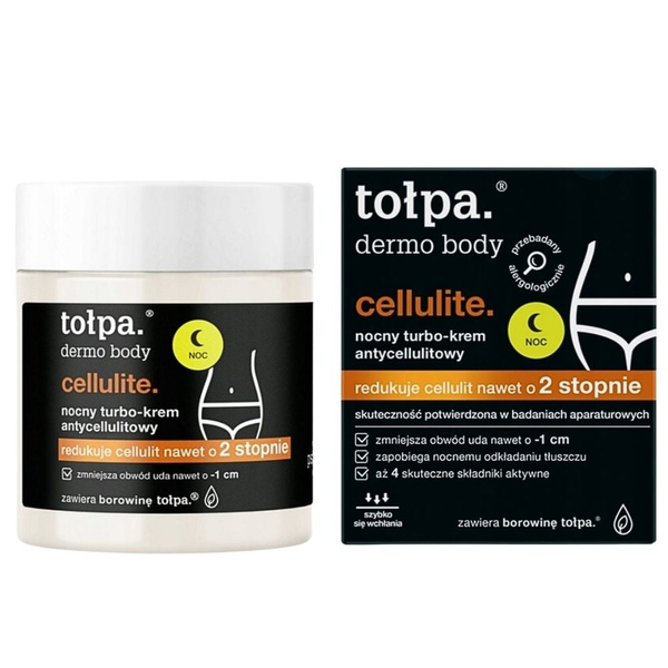 Tolpa Dermo Body Antycellulitowy Krem na Noc 250ml