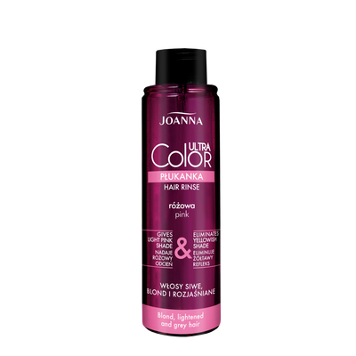 Joanna Ultra Color System Płukanka do Włosów Różowa 150ml