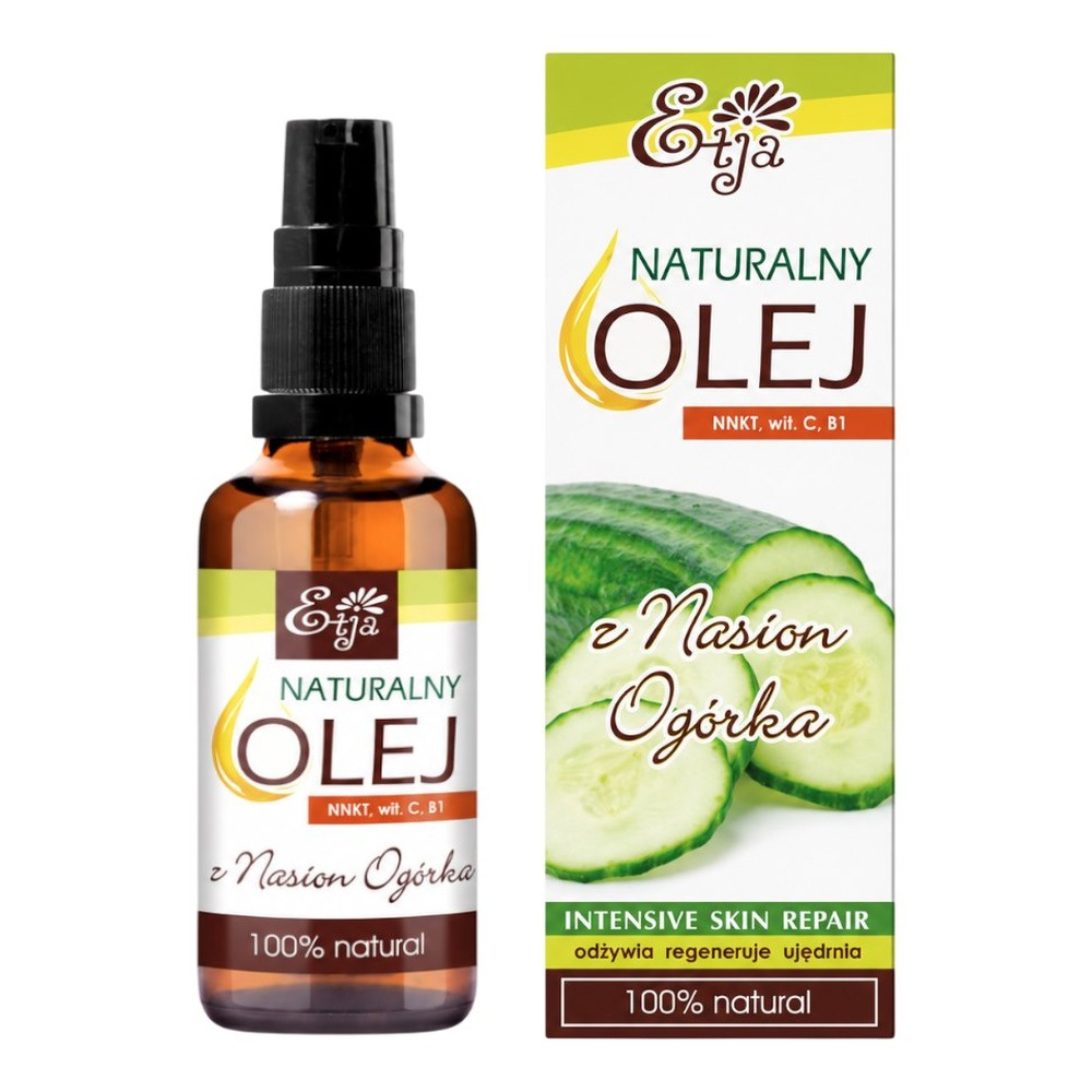 ETJA Olej z Nasion Ogórka 100% Naturalny 50ml