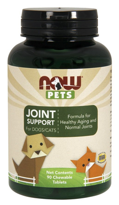 Now Foods Pets Suplementy Wspomagające Stawy dla Psów i Kotów 90 Tabletek