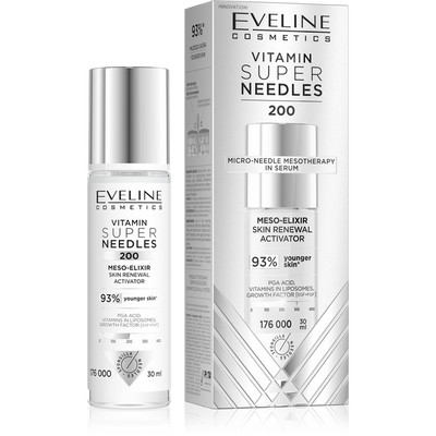 Eveline Super Needles Mezo-Eliksir Aktywator Odnowy Skóry 30ml