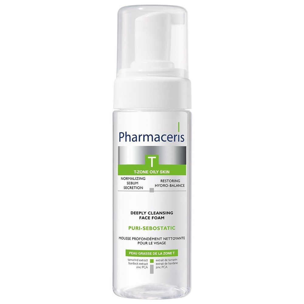 Pharmaceris T Puri Sebostatic Pianka Głęboko Oczyszczająca do Mycia Cery Trądzikowej 150ml
