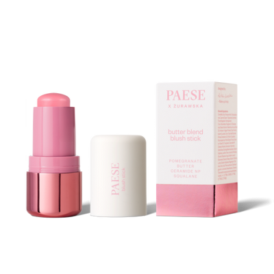 Paese Butter Blend Masełkowy Róż do Twarzy w Sticku Nr 01 Peony 6g