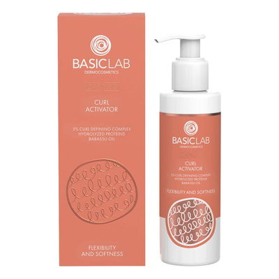 BasicLab Capillus Aktywator Skrętu Elastyczność i Miękkość 200ml