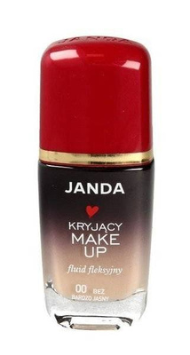 Janda Podkład Fleksyjny Kryjący Niedoskonałości Bardzo Jasny Beż 00 30ml