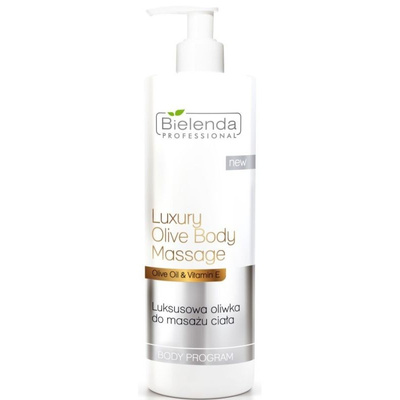 Bielenda Professional Luksusowa Oliwka do Masażu Ciała z Witaminą E 500ml