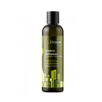 Element Szampon do Włosów z Węglem Aktywnym i Wyciągiem z Kiełków Rzeżuchy 300ml