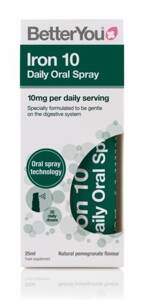 Iron 10 Daily Oral Spray (10mg), Pomegranate - 25 ml.