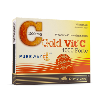 Olimp Gold-Vit C 1000 Forte Witamina C na Odporność 30 Kapsułek