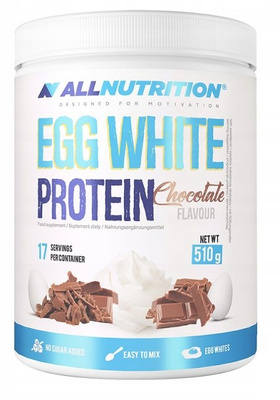 Allnutrition Egg White Protein Czekoladowe Białko Jajeczne 510g