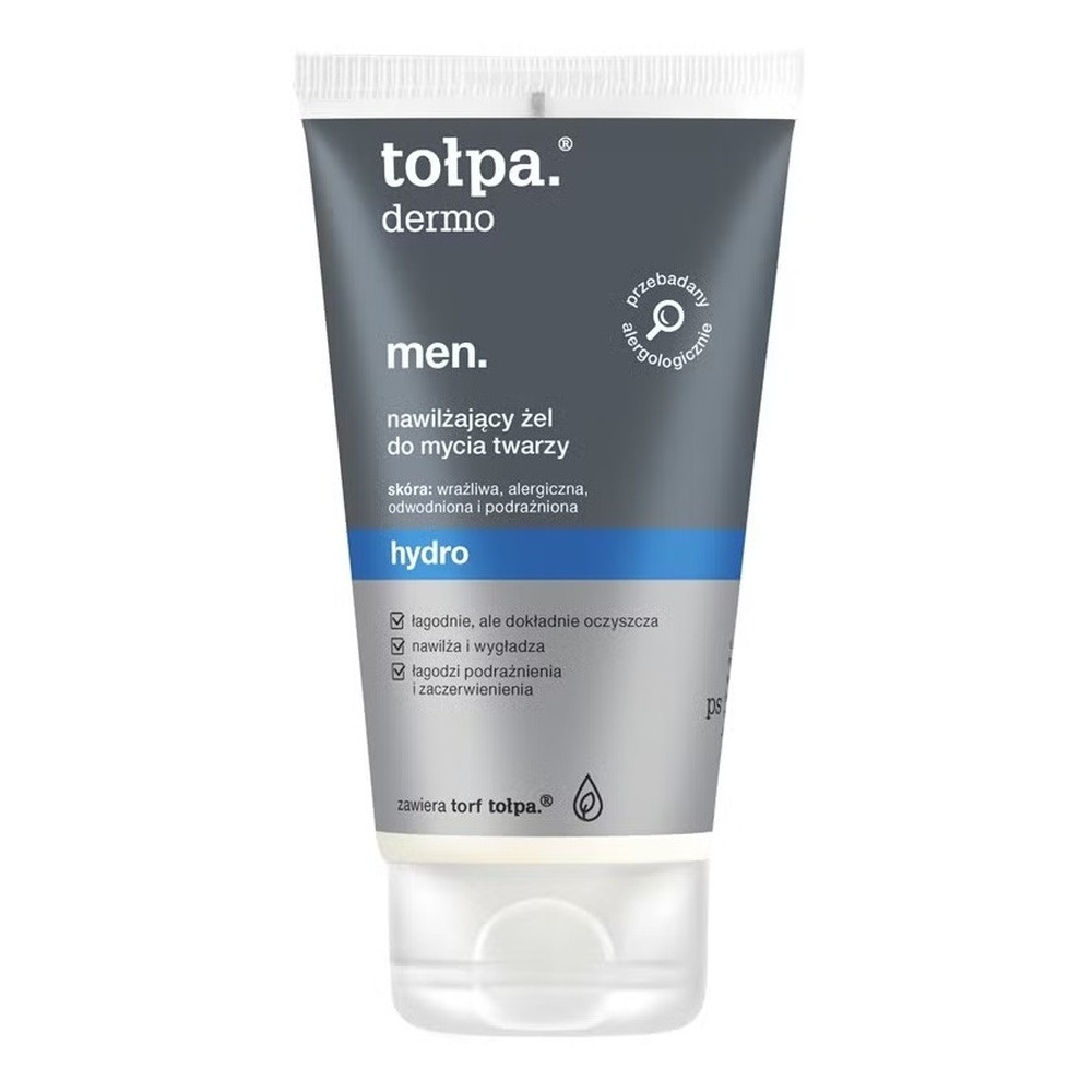 Tolpa Dermo Men Hydro Nawilżający Żel do Mycia Twarzy 150ml