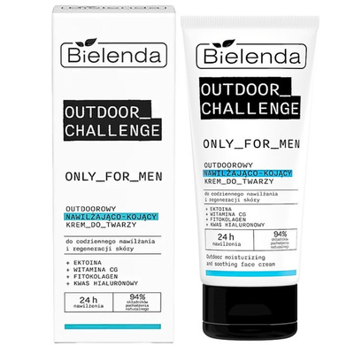 Bielenda Only for Men Outdoor Challenge Nawilżający Krem Kojący 50ml