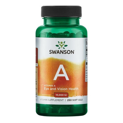 Vitamin A, 10 000 IU - 250 softgels