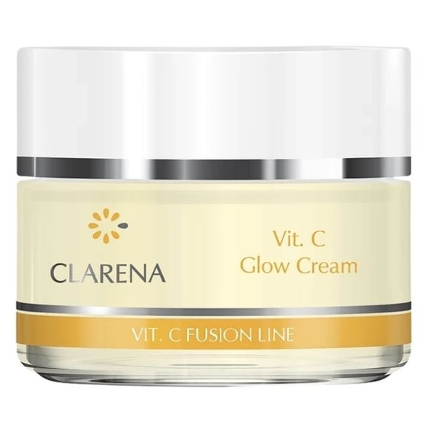Clarena Fusion Line Vit C Rozświetlający Krem z Witaminą C 50ml