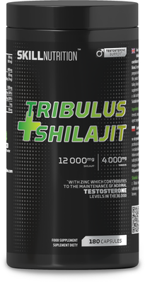 Skill Nutrition Tribulus i Shilajit 180 kapsułek wegańskich