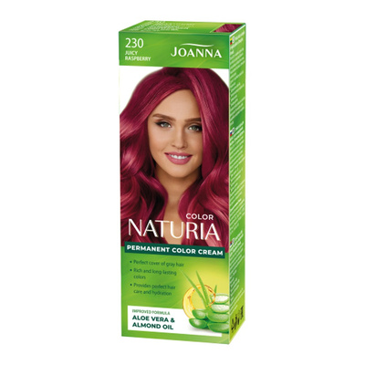 Joanna Naturia Color Farba do Włosów z Proteinami 230 Soczysta Malina 100ml