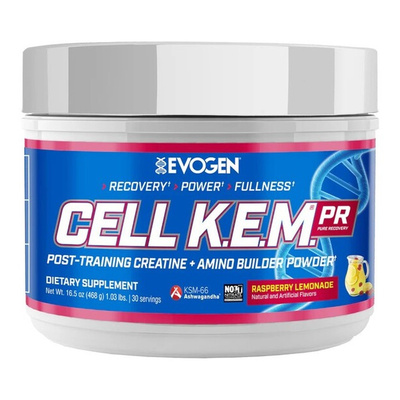 Evogen Cell K.E.M. PR Formuła potreningowa, Malinowa Lemoniada 468g