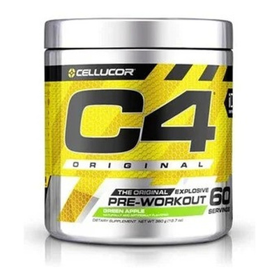 Cellucor C4 Original Przedtreningówka o Smaku Zielonego Jabłka Na Energię i Skupienie 396g