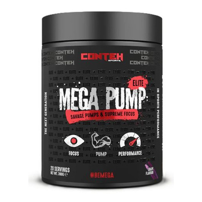 Mega Pump Elite, Grape - 390g
