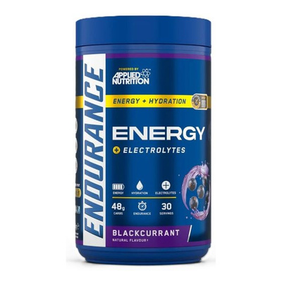 Applied Nutrition Endurance Velocity-Fuel Proszek Energetyczny z Węglowodanami i Elektrolitami na Wytrzymałość Czarna Porzeczka 1500g