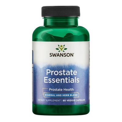 Swanson Prostate Essentials na Zdrowie Prostaty i Dróg Moczowych 90 Kapsułek