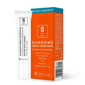 Barwa Siarkowa Serum Punktowe na Niedoskonałości 15ml