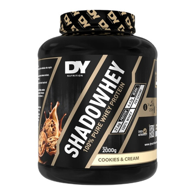 ShadoWhey 100% Pure Whey Protein, Cookies & Cream - 2000g