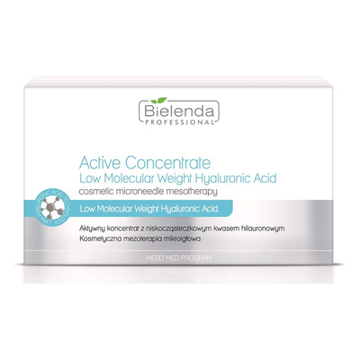 Bielenda Professional Meso Med Aktywny Koncentrat Nawilżający z Kwasem Hialuronowym 10x3ml