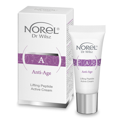 Norel Anti Age Liftingujący Peptyd Aktywny Krem do Skóry z Pierwszymi Oznakami Starzenia 15ml