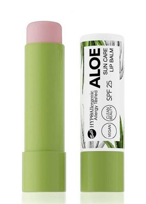 Bell HypoAllergenic Aloe Vegan Sun Care Ochronny Balsam do Ust SPF 25 4.4g