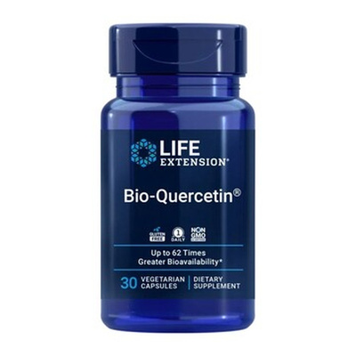 Life Extension Bio-Kwercetyna Suplement na Odporność i Zdrowie Serca 30 Kapsułek Roślinnych