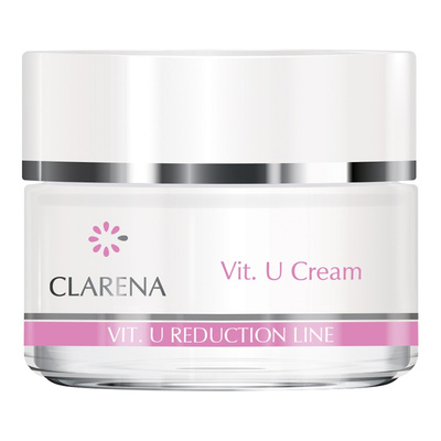 Clarena Vit U Reduction Wzmacniający Krem z Witaminą U dla Skóry Naczyniowej 50ml