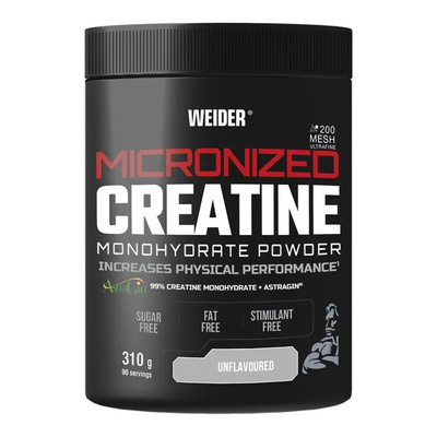 Weider Micronized Creatine, Unflavoured - 310g