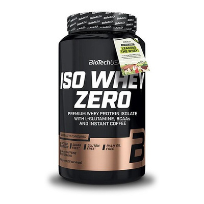 BioTechUSA Iso Whey Zero Izolat Białka Serwatkowego Caffe Latte 908g