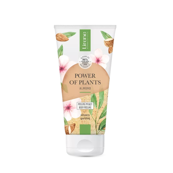 Lirene Power Of Plantis Odżywczy Peeling Myjący Migdał 175g