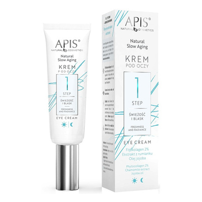 Apis Natural Slow Aging Step 1 Krem pod Oczy Świeżość i Blask 15ml