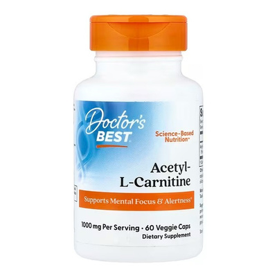 Acetyl L-Carnitine, 500mg  - 60 vcaps