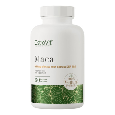OstroVit Maca, 600mg - 60 vcaps