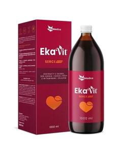 EkaMedica Ekavit Serce Plus Tonik Witalny z Głogiem i Żeń-Szeniem 1000ml