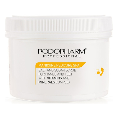 Podopharm Professional Peeling Solno-Cukrowy do Dłoni i Stóp 600g