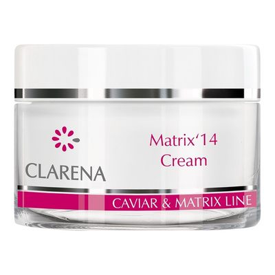 Clarena Caviar Matrix 14 Krem Aktywujący 14 Genów Młodości do Skóry Dojrzałej 50ml