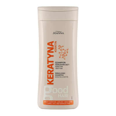Joanna Keratyna Szampon z Keratyną do Włosów Szorstkich Łamliwych i Zniszczonych 200ml